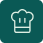 Light green clock icon
