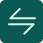 Light green clock icon